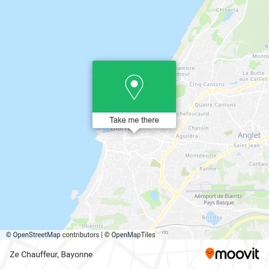 Ze Chauffeur map