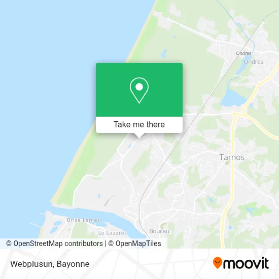 Webplusun map
