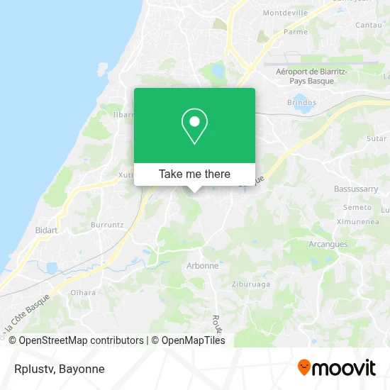 Rplustv map