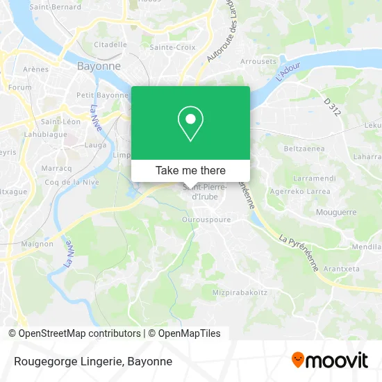 Rougegorge Lingerie map