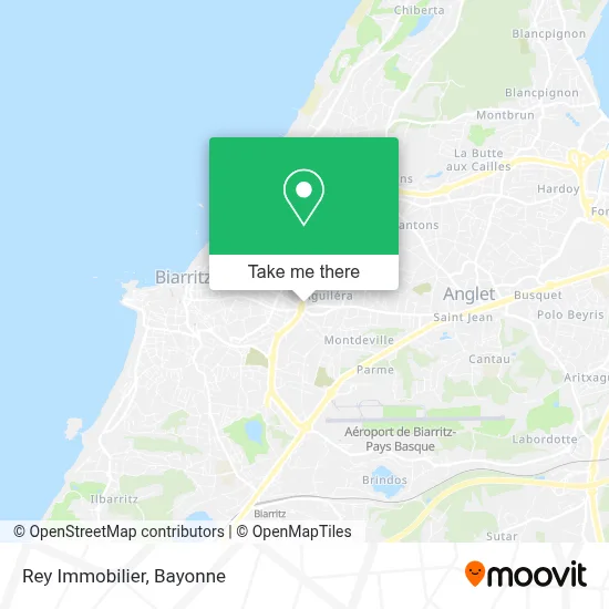 Rey Immobilier map