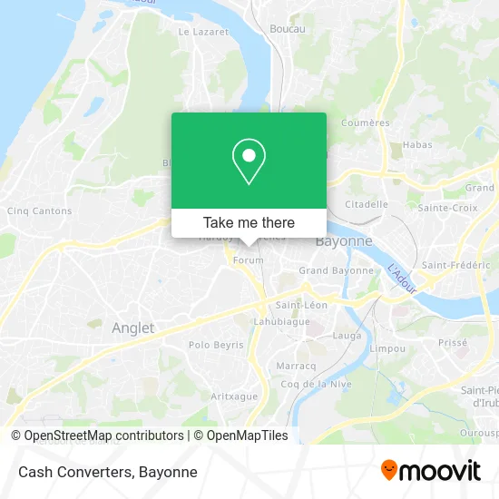 Cash Converters map
