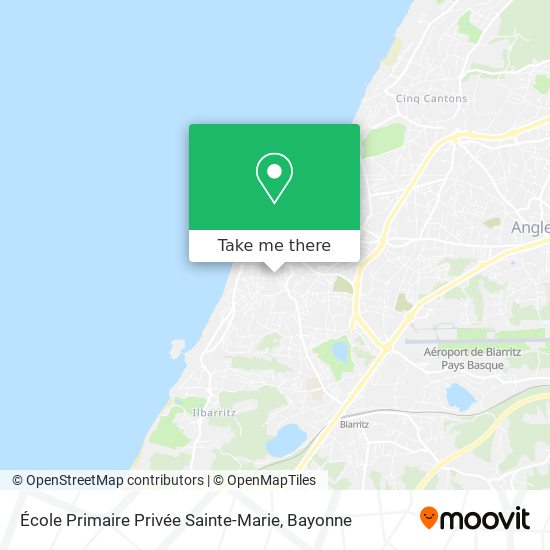 Mapa École Primaire Privée Sainte-Marie