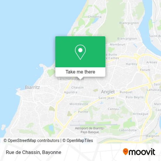 Rue de Chassin map