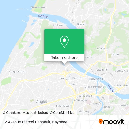 2 Avenue Marcel Dassault map