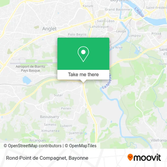 Rond-Point de Compagnet map