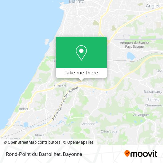 Rond-Point du Barroilhet map