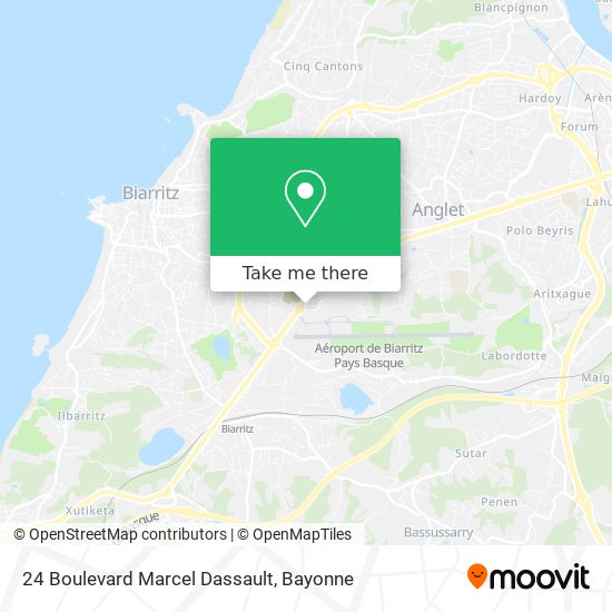 24 Boulevard Marcel Dassault map