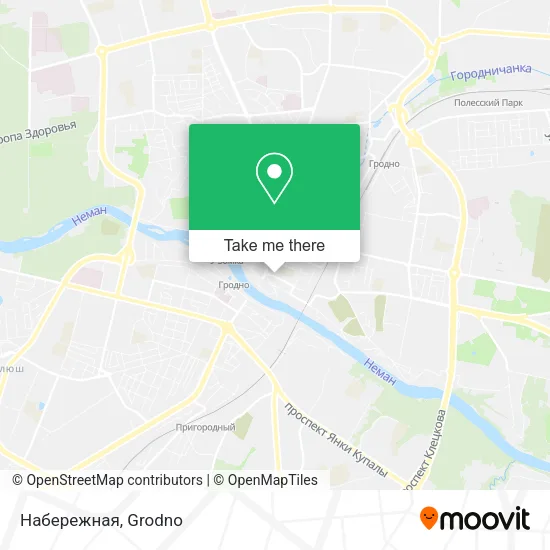 Набережная map