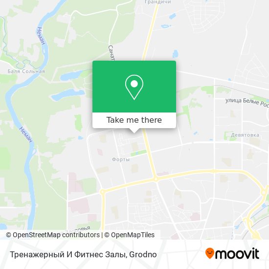 Тренажерный И Фитнес Залы map