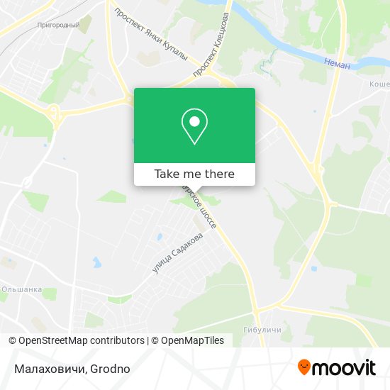 Малаховичи map