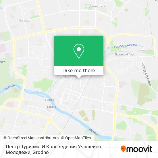 Центр Туризма И Краеведения Учащейся Молодежи map