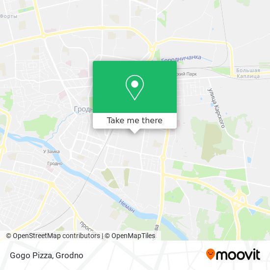 Gogo Pizza map