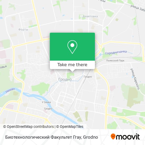 Биотехнологический Факультет Ггау map