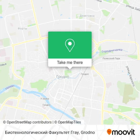 Биотехнологический Факультет Ггау map