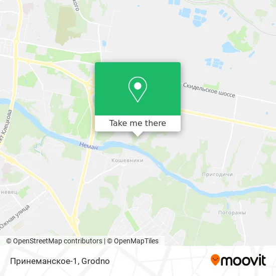 Принеманское-1 map