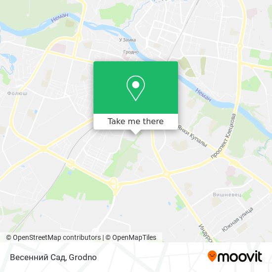 Весенний Сад map