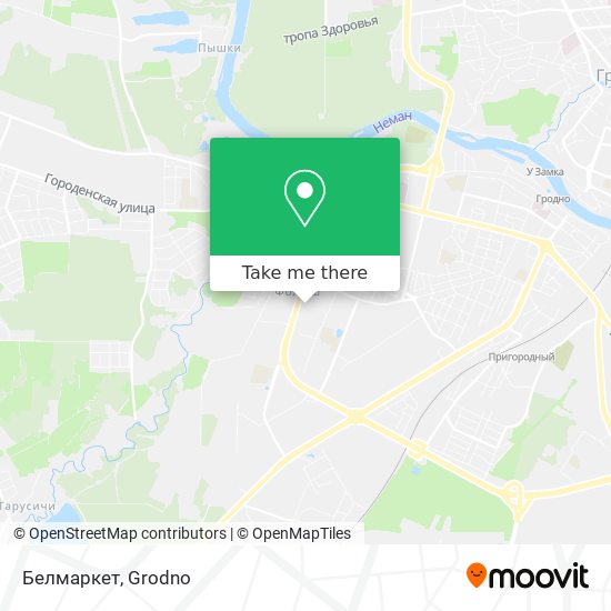 Белмаркет map
