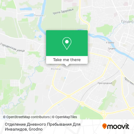 Отделение Дневного Пребывания Для Инвалидов map