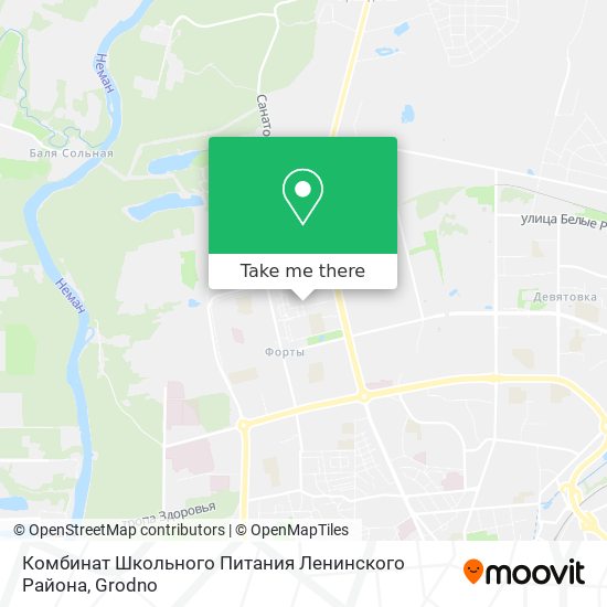 Комбинат Школьного Питания Ленинского Района map