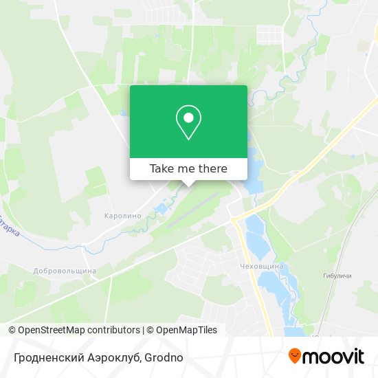Гродненский Аэроклуб map