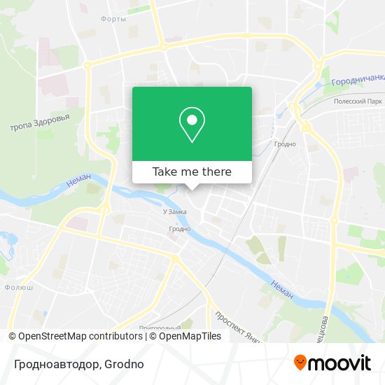 Гродноавтодор map