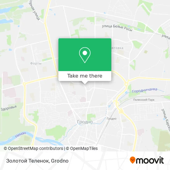 Золотой Теленок map