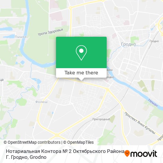 Нотариальная Контора № 2 Октябрьского Района Г. Гродно map