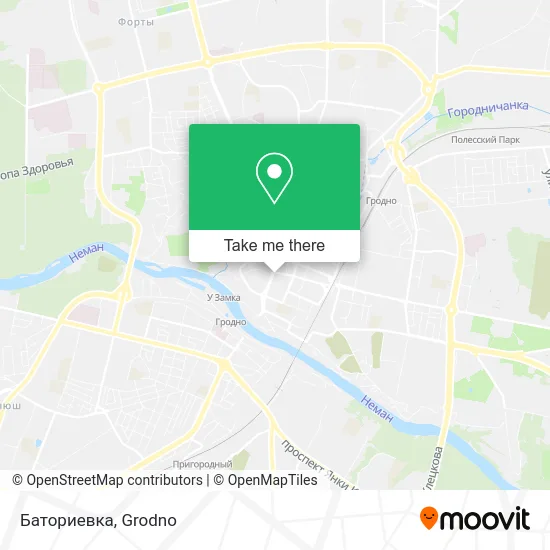 Баториевка map