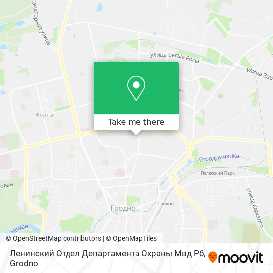 Ленинский Отдел Департамента Охраны Мвд Рб map