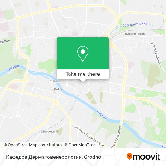 Кафедра Дерматовенерологии map