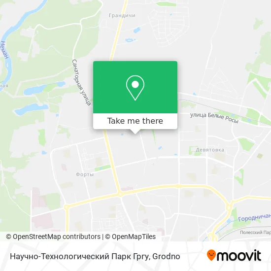 Научно-Технологический Парк Гргу map