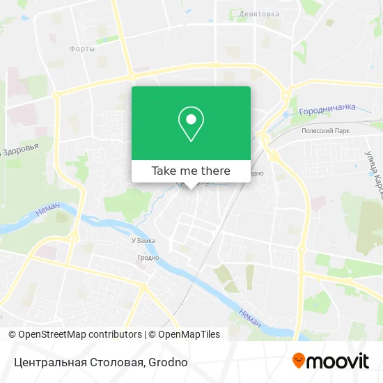 Центральная Столовая map