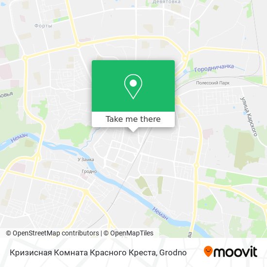 Кризисная Комната Красного Креста map