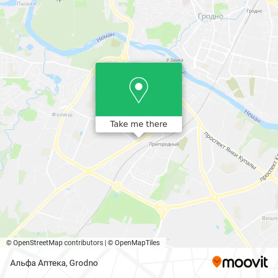 Альфа Аптека map