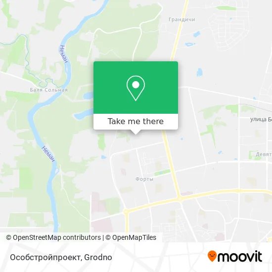 Особстройпроект map