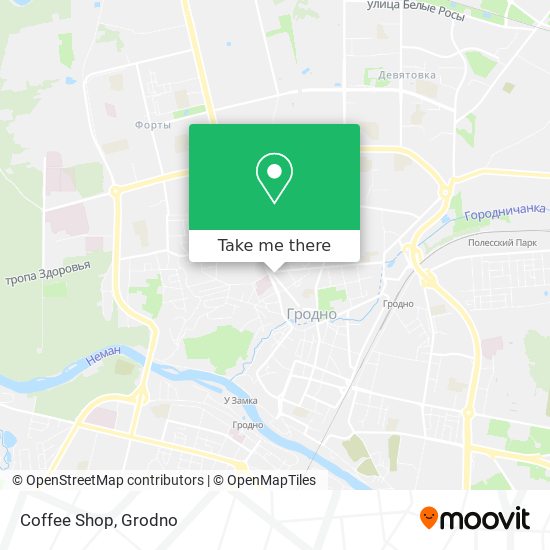 Coffee Shop map