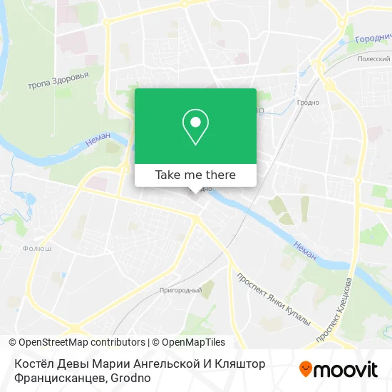 Костёл Девы Марии Ангельской И Кляштор Францисканцев map