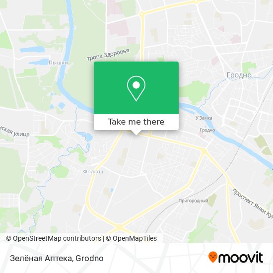 Зелёная Аптека map