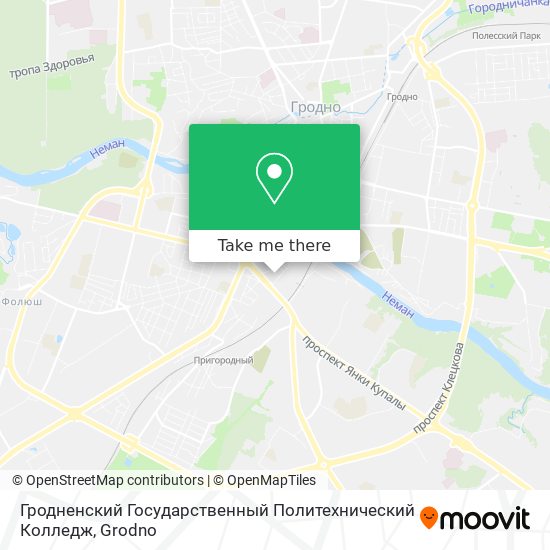 Гродненский Государственный Политехнический Колледж map