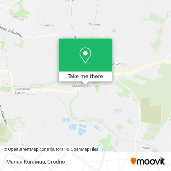 Малая Каплица map