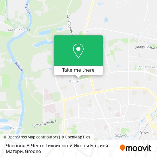 Часовня В Честь Тихвинской Иконы Божией Матери map