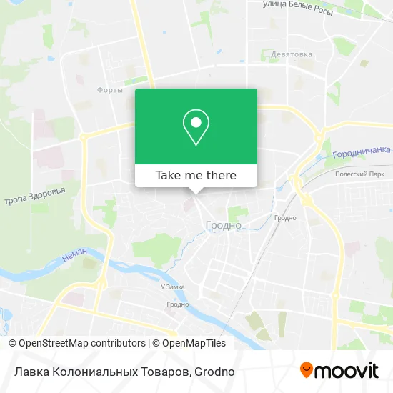 Лавка Колониальных Товаров map