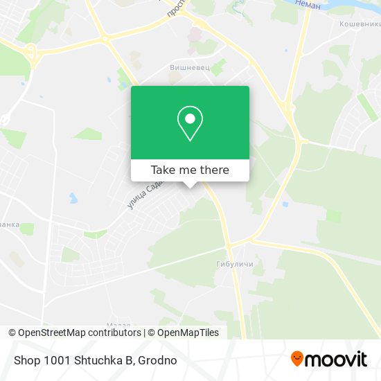 Shop 1001 Shtuchka B map