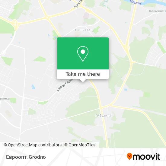 Евроопт map