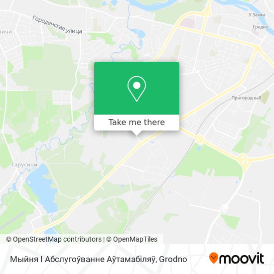 Мыйня І Абслугоўванне Аўтамабіляў map