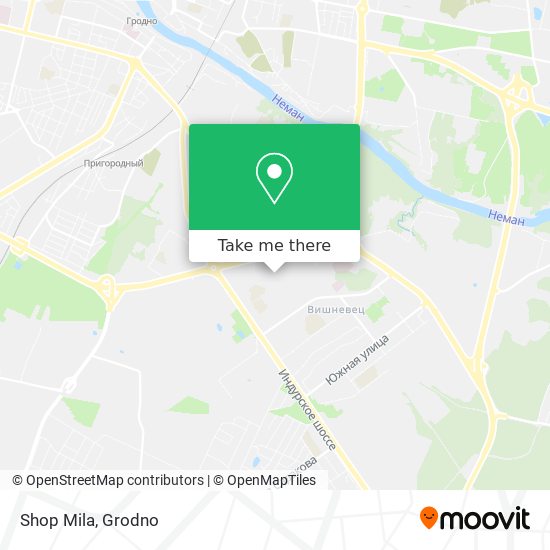 Shop Mila map