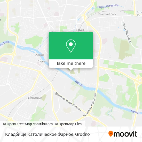Кладбище Католическое Фарное map
