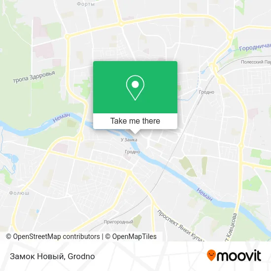 Замок Новый map