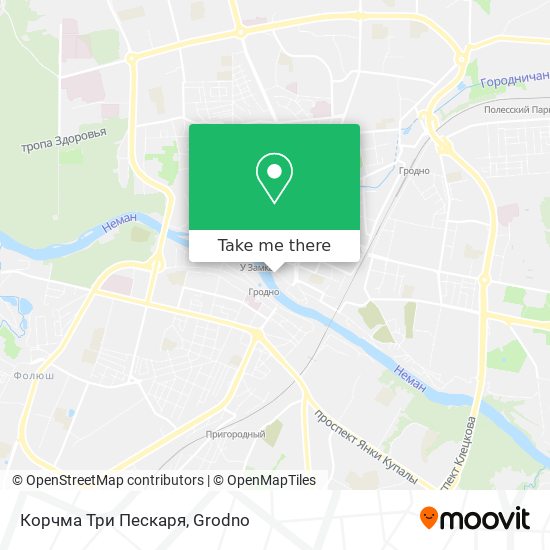 Корчма Три Пескаря map